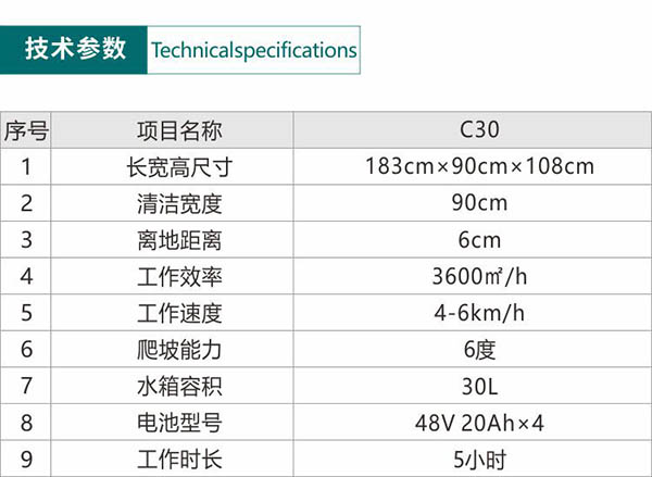 电动天祝尘推车C30